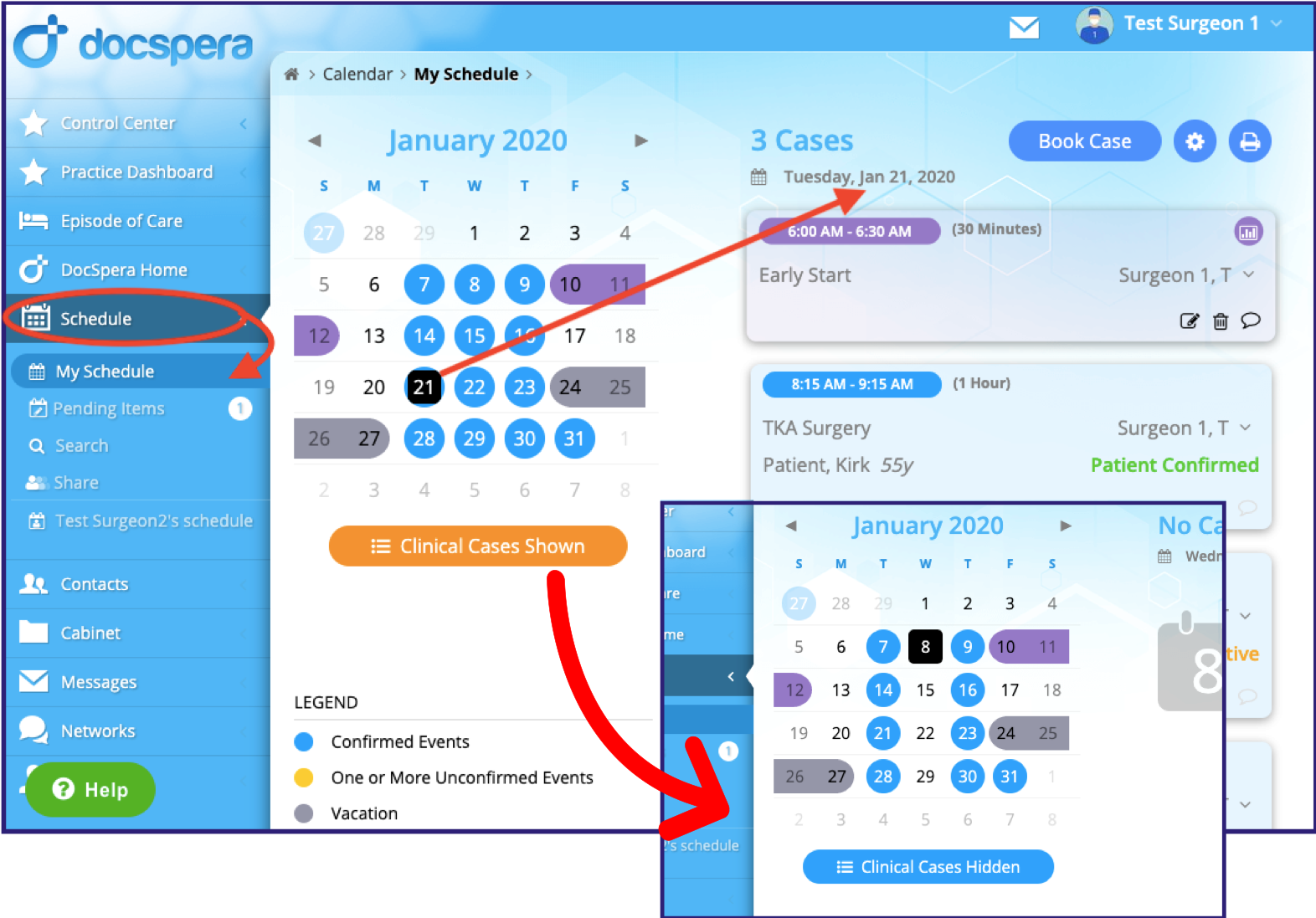 how-do-i-view-my-schedule-on-my-computer-docspera